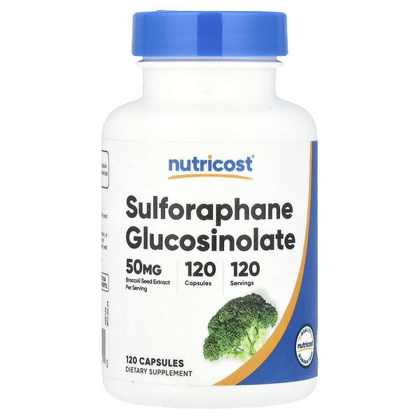 ncs57280_v_8.jpg Сульфорафан глюкозинолат, 50 мг, 120 капсул — Nutricost