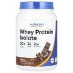 изолят сывороточного протеина, со вкусом мокко, 907 г (2 фунта) — Nutricost