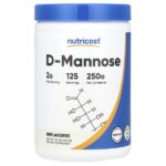 D-манноза, без добавок, 250 г (8,9 унции) — Nutricost