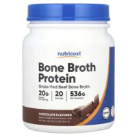 Протеин Bone Broth, шоколад, 536 г (1,2 фунта) — Nutricost