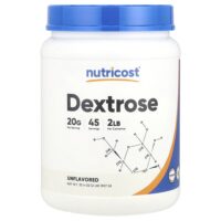 Декстроза, без добавок, 907 г (2 фунта) — Nutricost