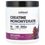 Performance, моногидрат креатина, виноград, 300 г (10,7 унции) — Nutricost