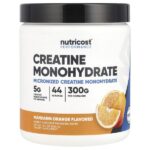 Performance, моногидрат креатина, мандарин, 300 г (10,7 унции) — Nutricost