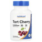 Вишня, 3000 мг, 30 капсул — Nutricost