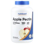 яблочный пектин, 180 капсул (700 мг в 1 капсуле) — Nutricost