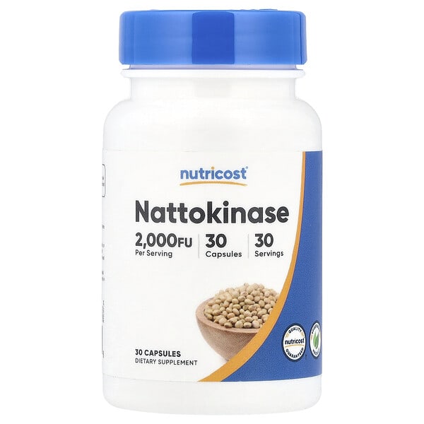 ncs57428_v_8.jpg Наттокиназа, 2000 FU, 30 капсул — Nutricost