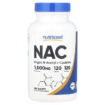 NAC, 1000 мг, 120 таблеток — Nutricost