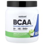 Performance, BCAA, со вкусом зеленого яблока, 540 г (1,2 фунта) — Nutricost