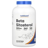 Бета-ситостерол, 240 капсул (250 мг в каждой капсуле) — Nutricost