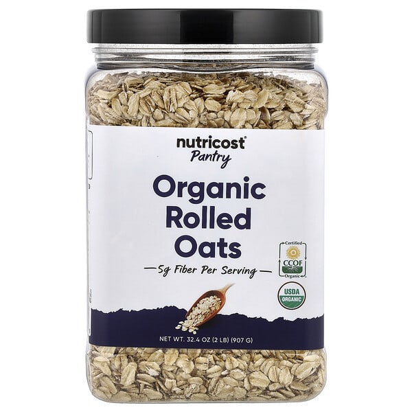 ncs57459_v_8.jpg Pantry, органические овсяные хлопья, 907 г (32,4 унции) — Nutricost