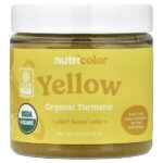 Nutricolor™, желтая органическая куркума, 70 г (2,5 унции) — Nutricost