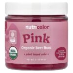 Nutricolor™, розовый корнеплод органической свеклы, 60 г (2,1 унции) — Nutricost