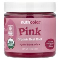 Nutricolor™, розовый корнеплод органической свеклы, 60 г (2,1 унции) — Nutricost