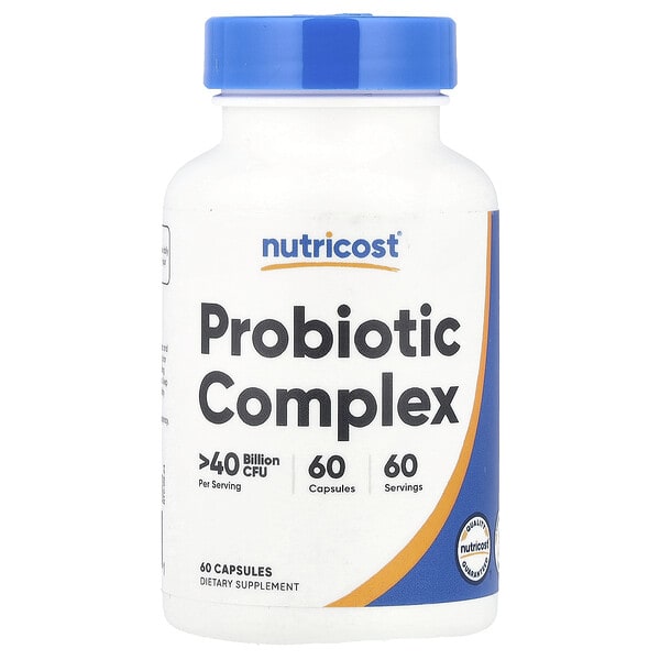 ncs57519_v_8.jpg Комплекс пробиотиков,> 40 млрд КОЕ, 60 капсул — Nutricost