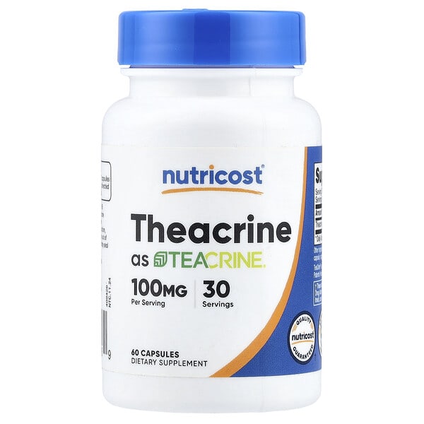 ncs57526_v_8.jpg Theacrine as Teacrine®, 60 капсул (50 мг в 1 капсуле) — Nutricost