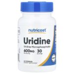 уридин, 60 капсул (300 мг в 1 капсуле) — Nutricost