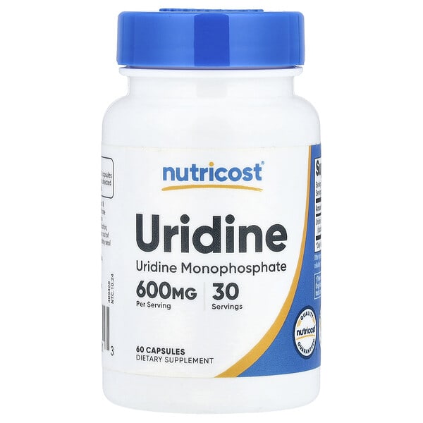 ncs57531_v_8.jpg уридин, 60 капсул (300 мг в 1 капсуле) — Nutricost