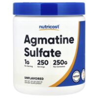 агматинсульфат, без добавок, 250 г (8,9 унции) — Nutricost