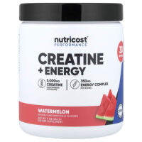 Performance, креатин для поддержки энергии, со вкусом арбуза, 252 г (9 унций) — Nutricost