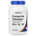 цистанхе (Cistange Tubulosa), 120 капсул (250 мг в 1 капсуле) — Nutricost