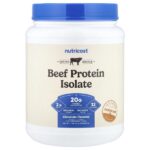 изолят говяжьего протеина, со вкусом шоколада, 907 г (2 фунта) — Nutricost