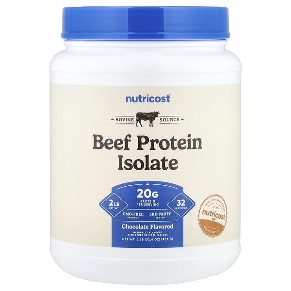 ncs57591_v_8.jpg изолят говяжьего протеина, со вкусом шоколада, 907 г (2 фунта) — Nutricost