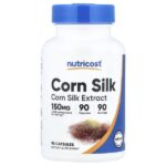 кукурузные рыльца, 150 мг, 90 капсул — Nutricost