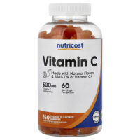 жевательный витамин C, со вкусом апельсина, 240 жевательных таблеток — Nutricost