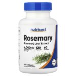 розмарин, 120 капсул (150 мг в 1 капсуле) — Nutricost