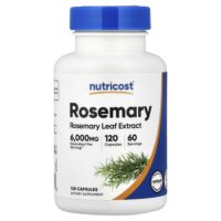 розмарин, 120 капсул (150 мг в 1 капсуле) — Nutricost