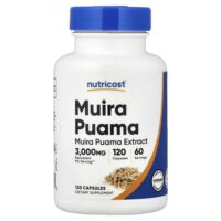 муира пуама, 120 капсул (150 мг в 1 капсуле) — Nutricost