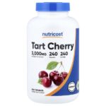 вишня, 240 капсул (300 мг в 1 капсуле) — Nutricost