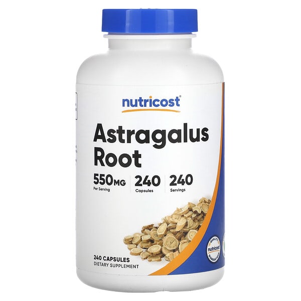 ncs67042_v_8.jpg Корень астрагала, 550 мг, 240 капсул — Nutricost