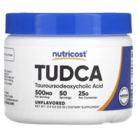 TUDCA, без добавок, 25 г (0,9 унции) — Nutricost