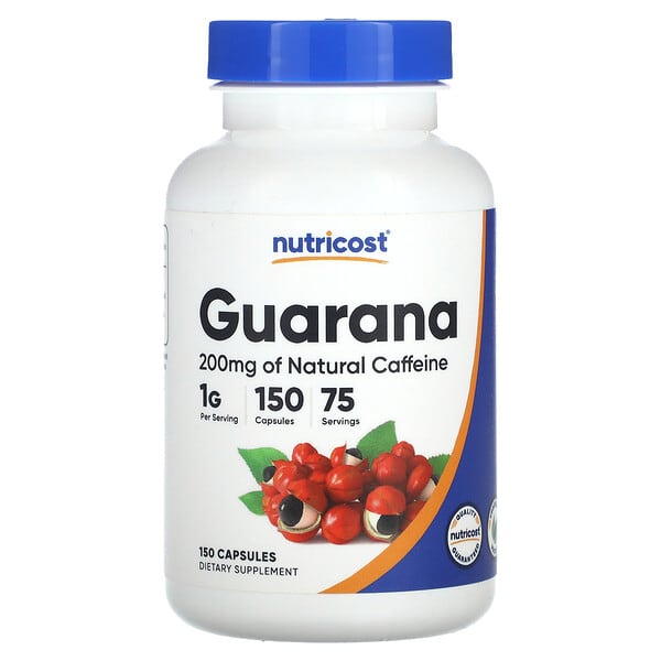 ncs67068_v_8.jpg Гуарана, 150 капсул (500 мг в каждой капсуле) — Nutricost