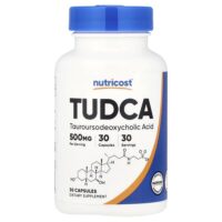 TUDCA, 500 мг, 30 капсул — Nutricost