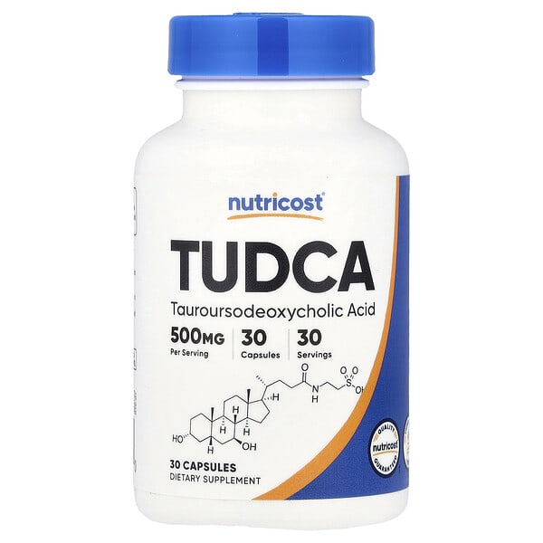 ncs67069_v_24.jpg TUDCA, 500 мг, 30 капсул — Nutricost