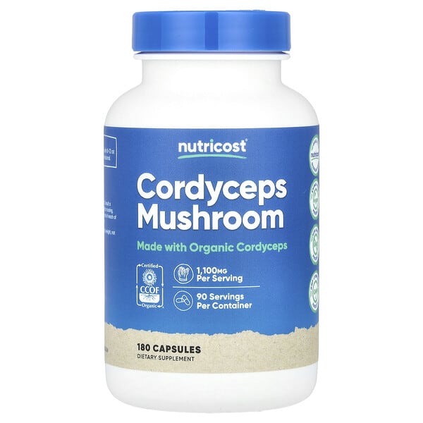 ncs67081_v_32.jpg Гриб кордицепс, 180 капсул (550 мг в 1 капсуле) — Nutricost