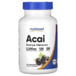асаи, 2200 мг, 120 капсул — Nutricost