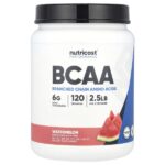 Performance, BCAA, арбуз, 1116 г (2,5 фунта) — Nutricost