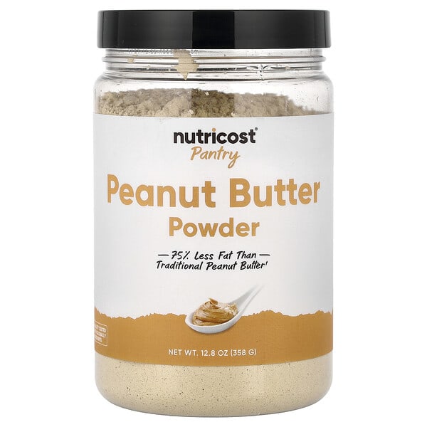 ncs67129_v_48.jpg Pantry, порошок из арахисовой пасты, 358 г (12,8 унции) — Nutricost