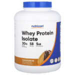 изолят сывороточного протеина, со вкусом шоколада, 2268 г (5 фунтов) — Nutricost