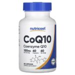 коэнзимQ10, 100 мг, 60 капсул — Nutricost
