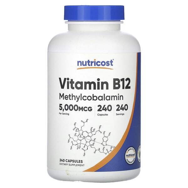 ncs67214_v_8.jpg витамин B12, 5000 мкг, 240 капсул — Nutricost