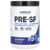 Performance, Pre-SF, голубая малина, 534 г (1,2 фунта) — Nutricost