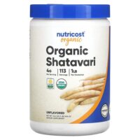 органический шатавари, без добавок, 454 г (16,2 унции) — Nutricost