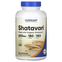 шатавари, 600 мг, 180 капсул — Nutricost