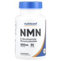 NMN, 60 капсул (250 мг на капсулу) — Nutricost