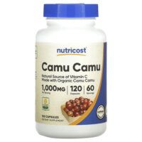 Каму-каму, 120 капсул (500 мг в каждой капсуле) — Nutricost