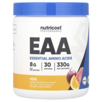 Performance, EAA в порошке, маракуйя, апельсин и гуава, 330 г (11,8 унции) — Nutricost